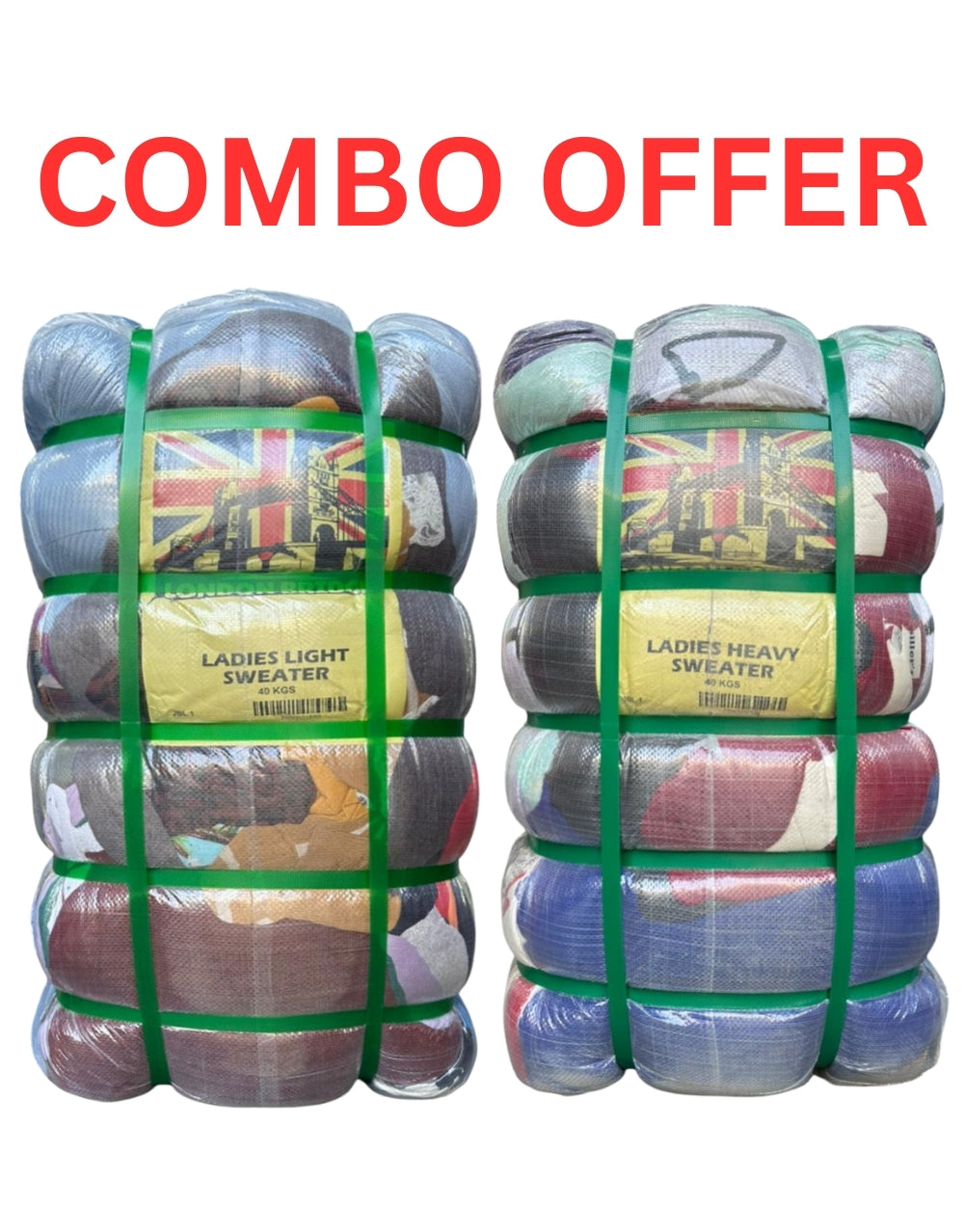 COMBO - 2 BALES LADIES CARDIGANS/SWEATERS